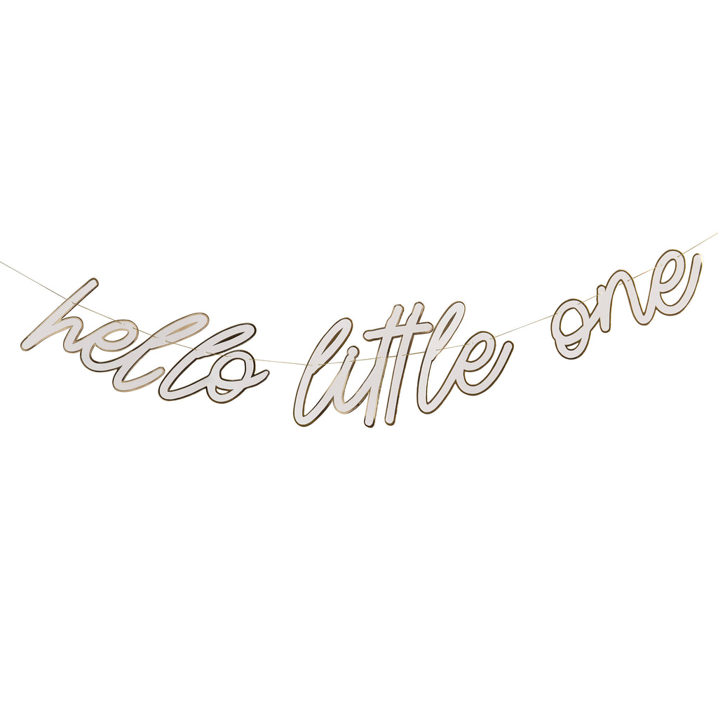 Hello Little One Card Banner 2m - Party Lane 