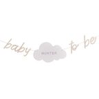 Baby To Be Customisable Card Banner 2m - Party Lane 