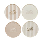Hello Little One Neutral Baby Shower Paper Plates 23cm (1pkt/8pcs) - Party Lane 