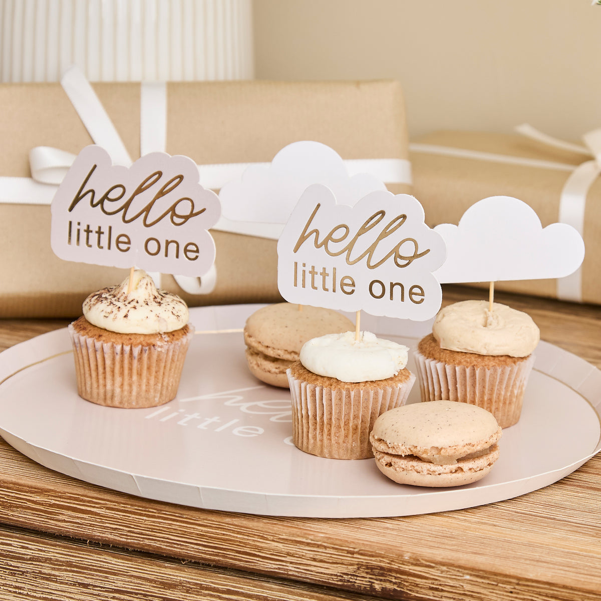 Hello Little One Food Picks (1pkt/12pcs) - Party Lane