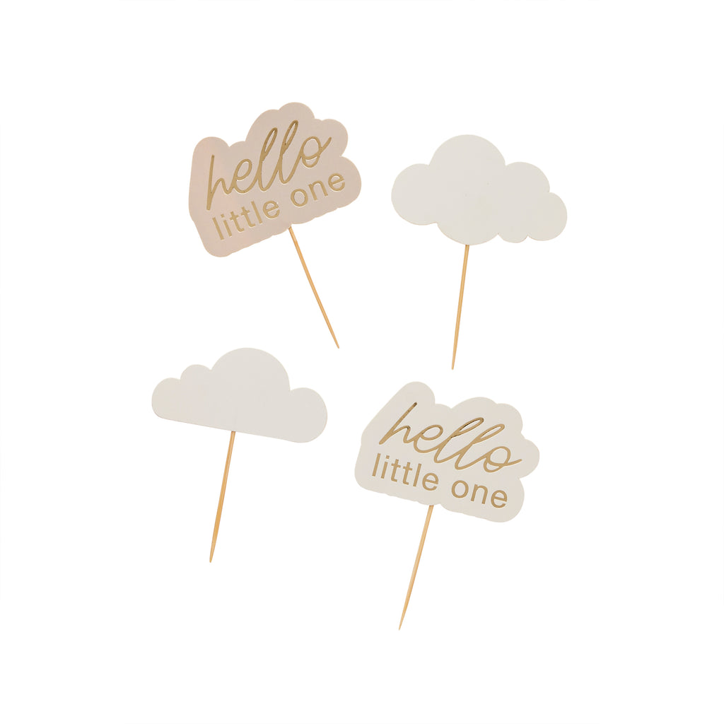 Hello Little One Food Picks (1pkt/12pcs) - Party Lane
