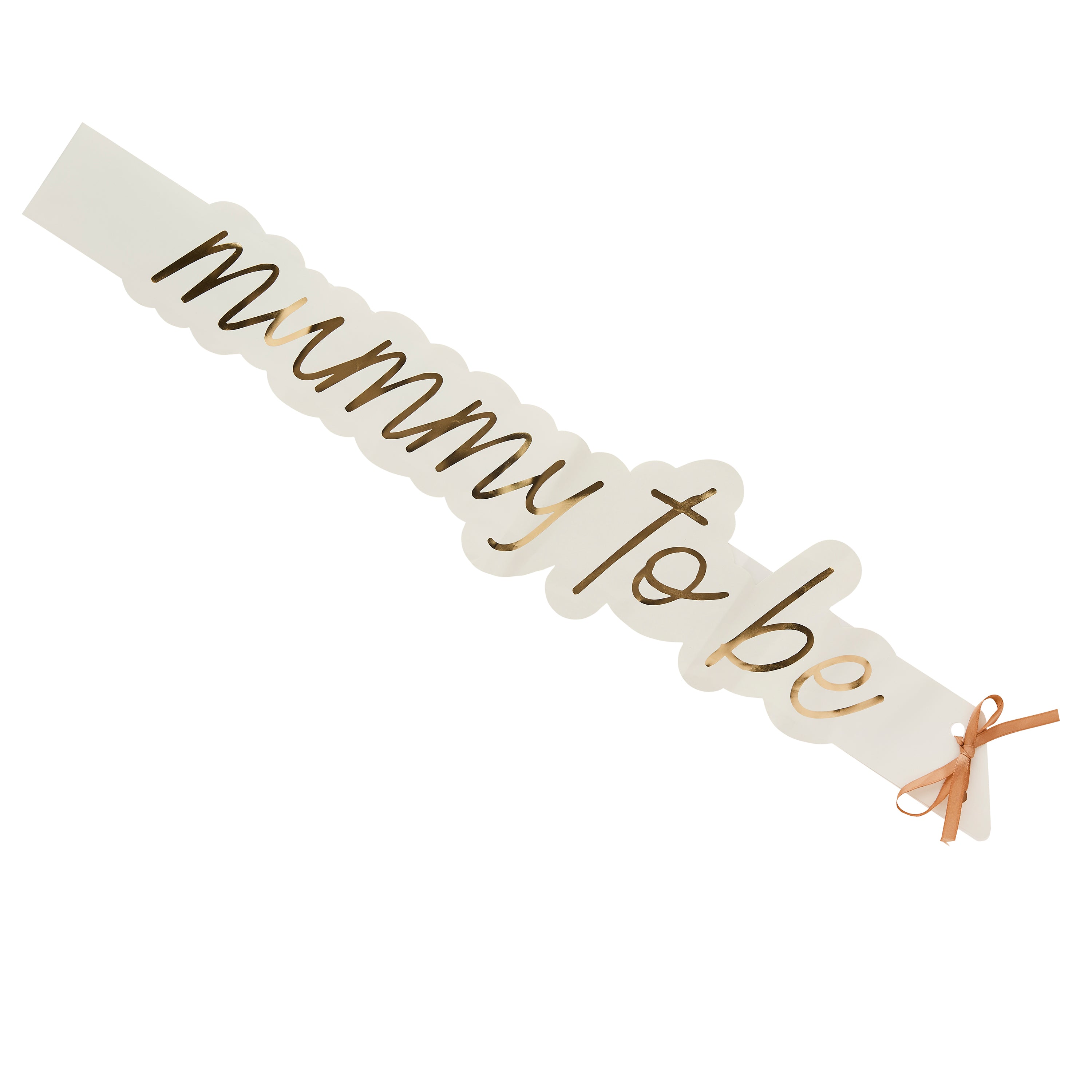 Mummy To Be Paper Sash (1pk/1pcs) - Party Lane 