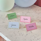 Colour Block Party Place cards (1pkt/8pcs) - Party Lane 