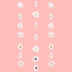 Daisy Days 5m hanging garland detail showing daisy flower chain