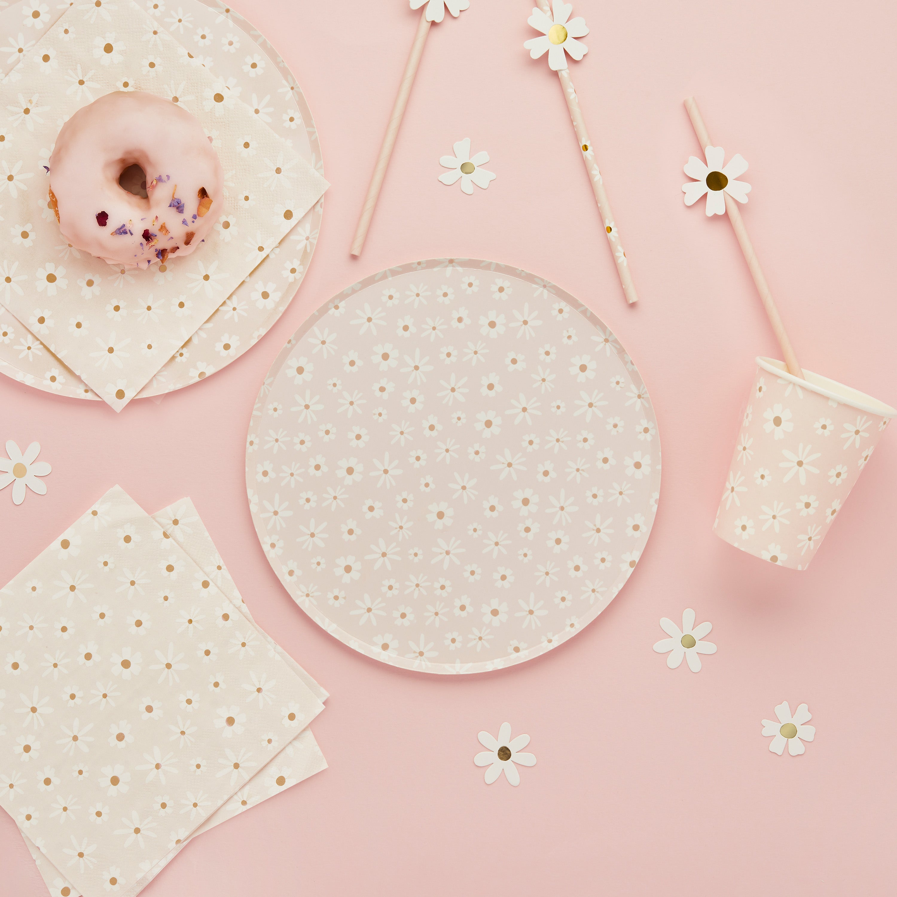 Daisy Days Paper Plates (1pkt/8pcs)