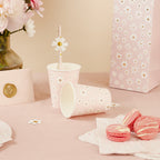 Daisy Days Paper Cups (1pkt/8pcs) - Party Lane 