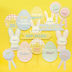 Easter Egg Hunt & Badge Kit (1pkt) - Party Lane 
