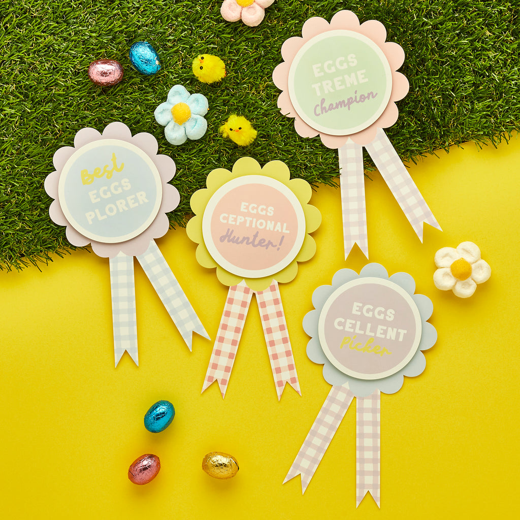 Easter Egg Hunt & Badge Kit (1pkt) - Party Lane 