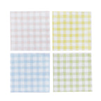 Pastel Gingham Paper Napkins (1pkt/16pcs) - Party Lane