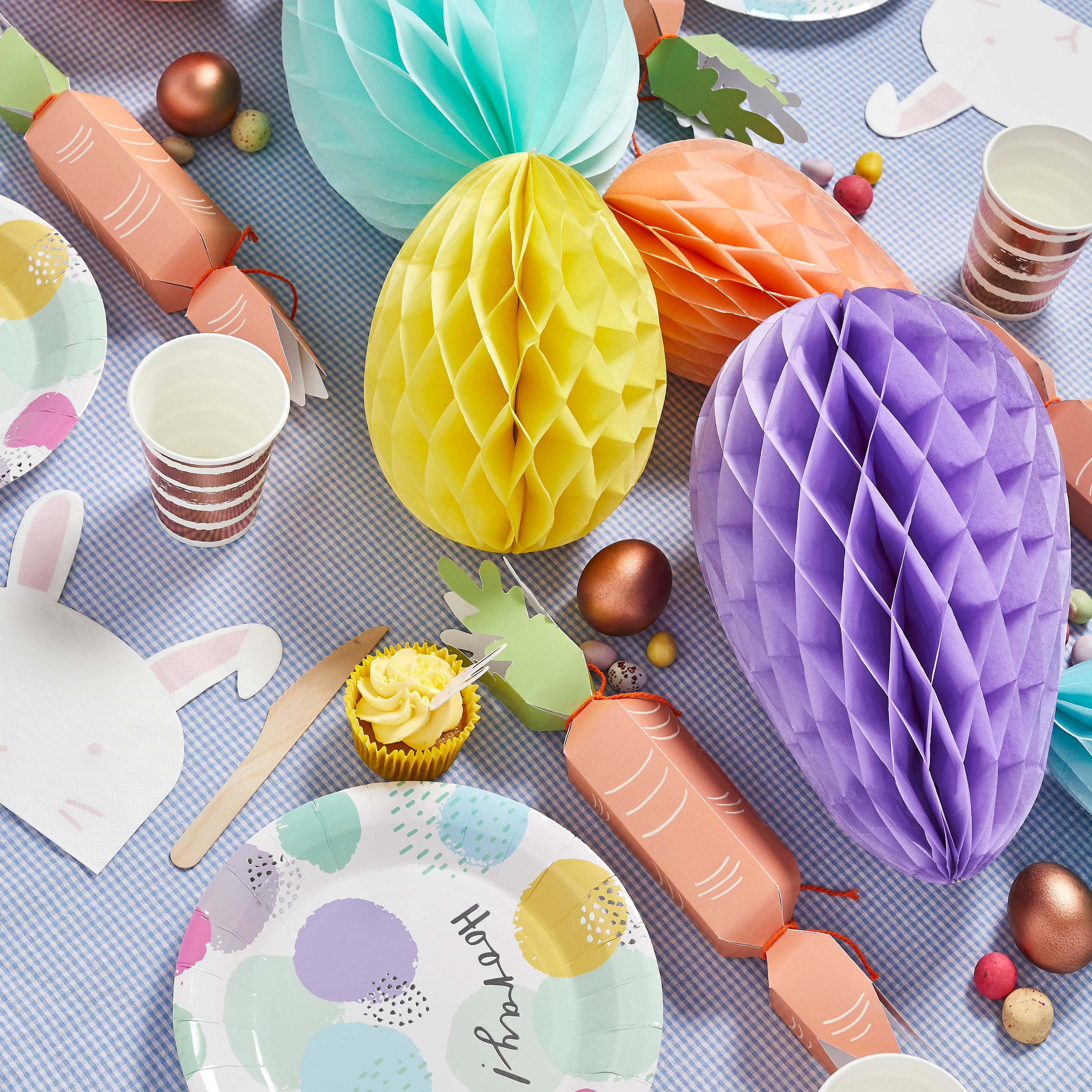 Easter Honeycomb Eggs (1pkt/6pc) - Party Lane 
