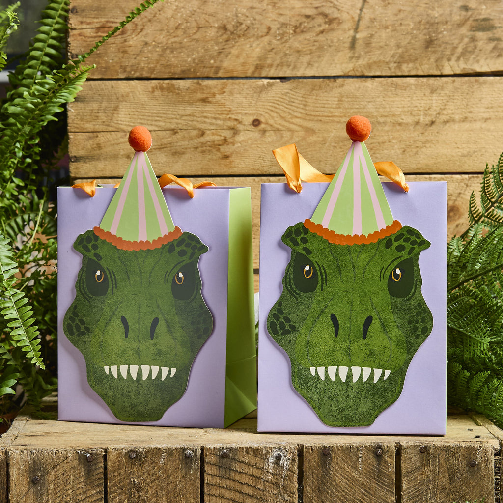 Dino Party Bag (1pkt/5pc) - Party Lane 