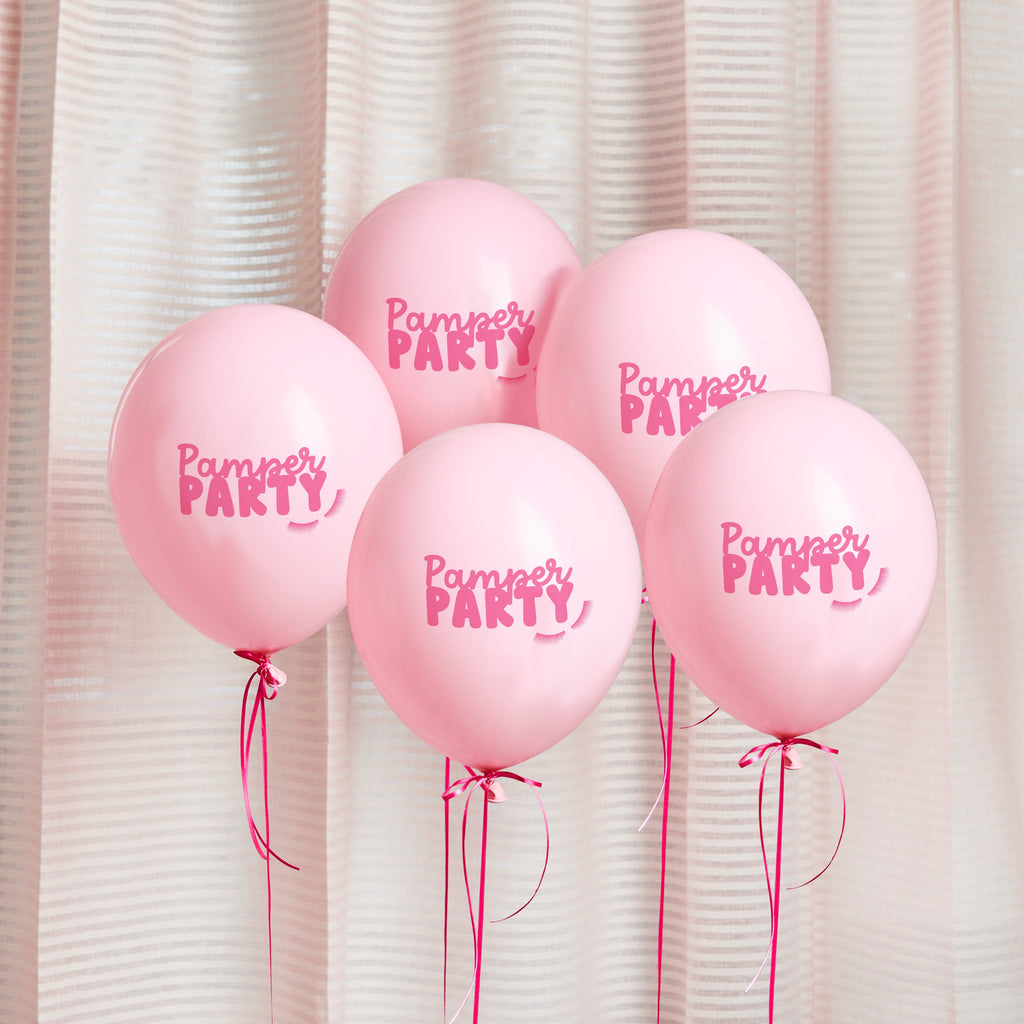 Pamper Party Balloons (1pkt/5pcs) - Party Lane 