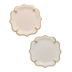 Rococo Striped Paper Plates 23cm (1pkt/8pcs) - Party Lane