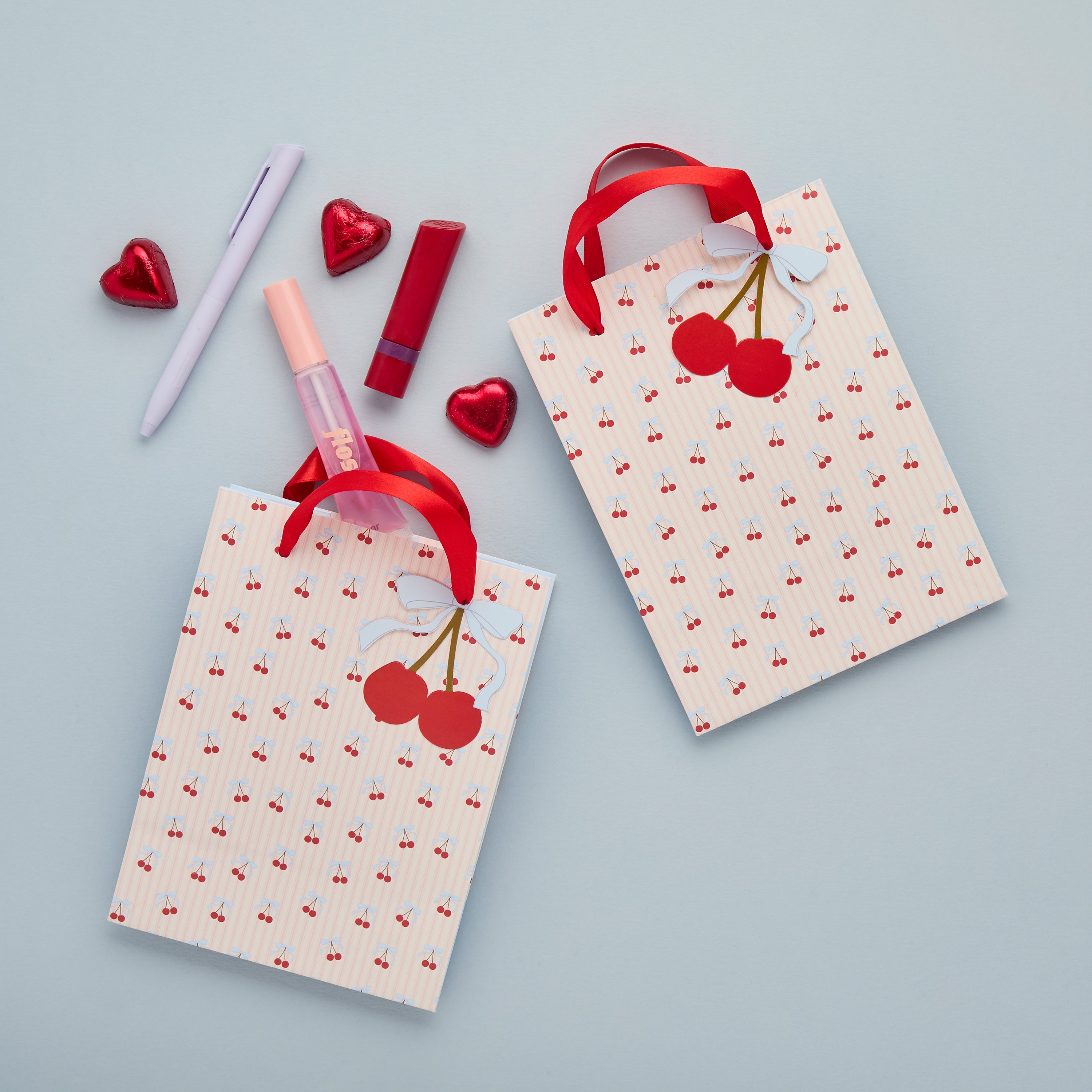Cherry Party Bags (1pkt/4pc) - Party Lane