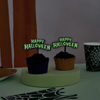 Monster Mob Glow In The Dark Food Picks (1pkt/12pcs) - Party Lane 