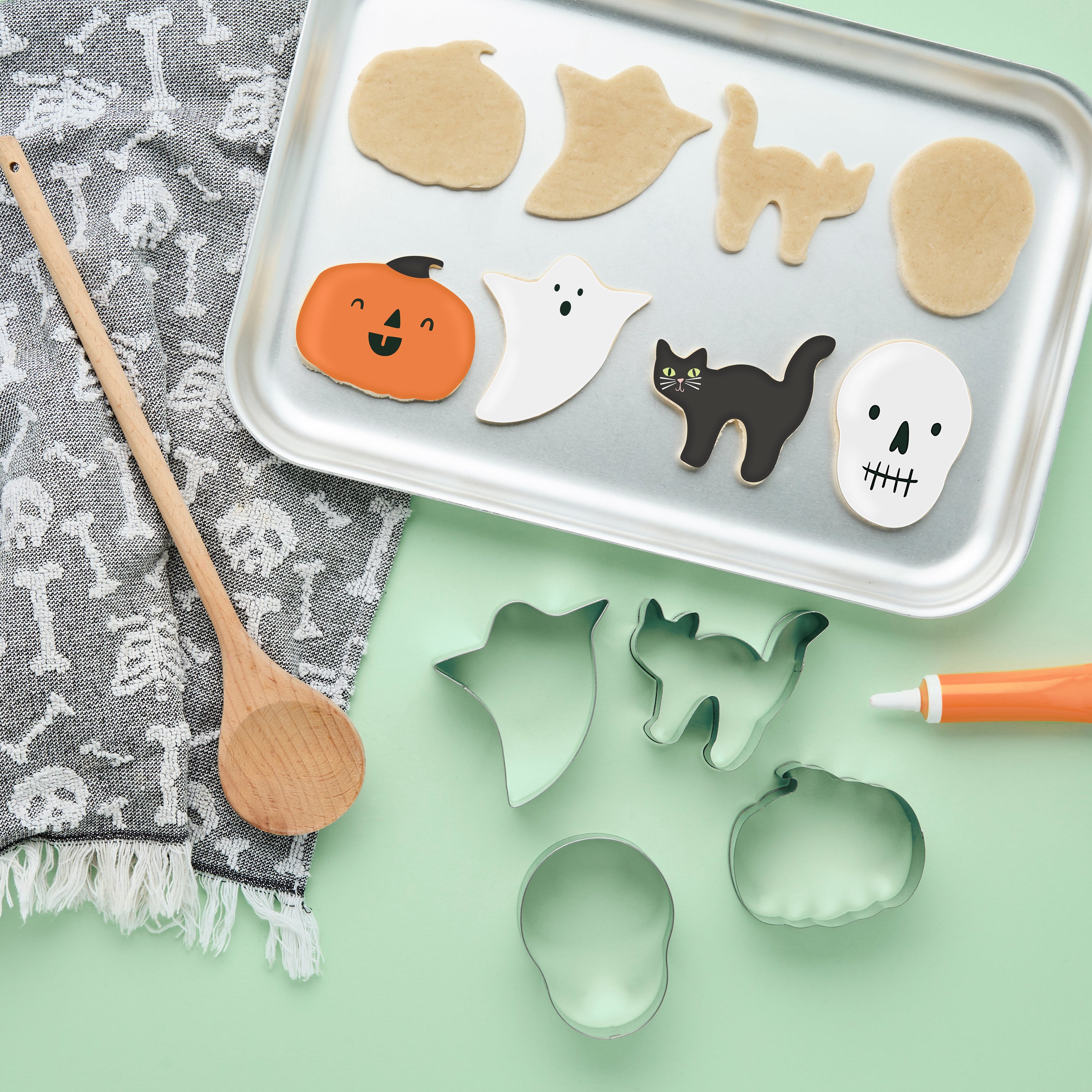 Halloween Shape Cookie Cutters (1pkt/pc) - Party Lane 