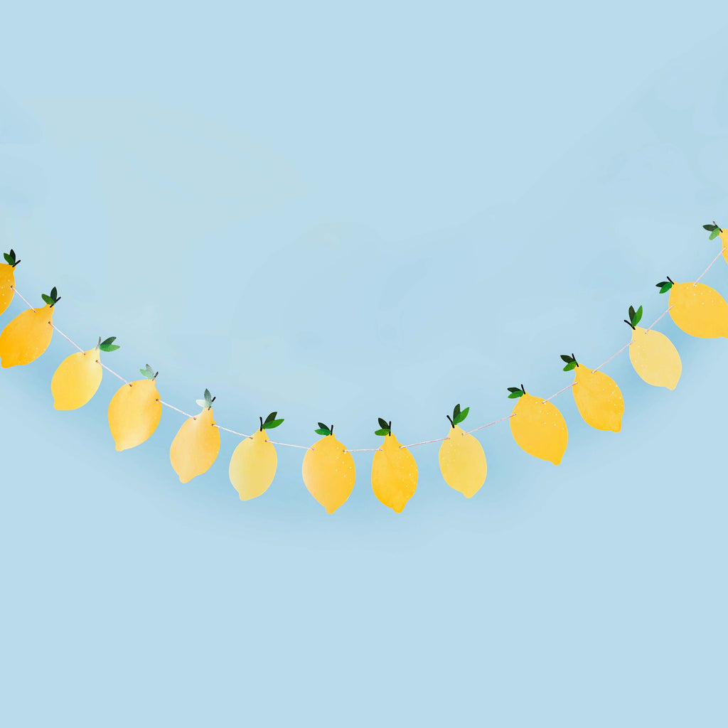 Sunny Squeeze Lemon Garland (1pkt/1pc) - Party Lane 