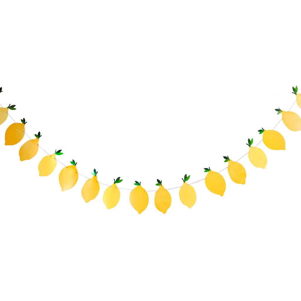 Sunny Squeeze Lemon Garland (1pkt/1pc) - Party Lane 