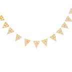 Sunny Squeeze Lemon Gingham Bunting 2.5m (1pkt/1pc) - Party Lane 