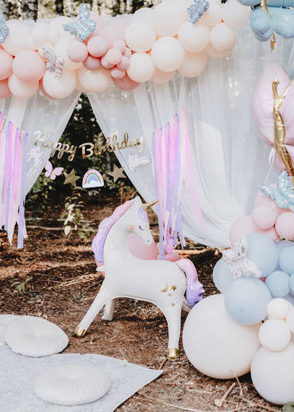 Fairytale Magic Standing Unicorn Foil Balloon (1pkt/1pc)