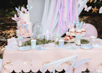 Pastel Cups with Gold Bows (1pkt/6pc)