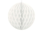Honeycomb Ball White (1pkt/1pc) - Party Lane 
