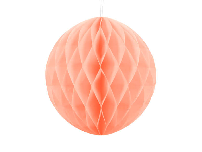 Honeycomb Ball Peach (1pkt/1pc) - Party Lane 
