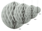Honeycomb Ball Grey (1pkt/1pc) - Party Lane 