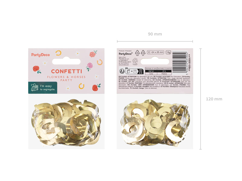 Pony Club Horseshoe Confetti (1pkt/15g)