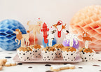Puppy Pawty Cake Topper (1pkt/7pcs) - Party Lane 