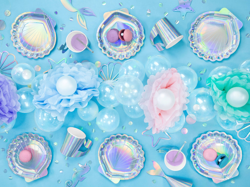 Making Waves Mermaid Cups (1pk/6pc) - Party Lane 