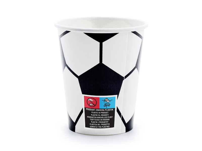 Mini Kicker Paper Cups (1pkt/6pcs)