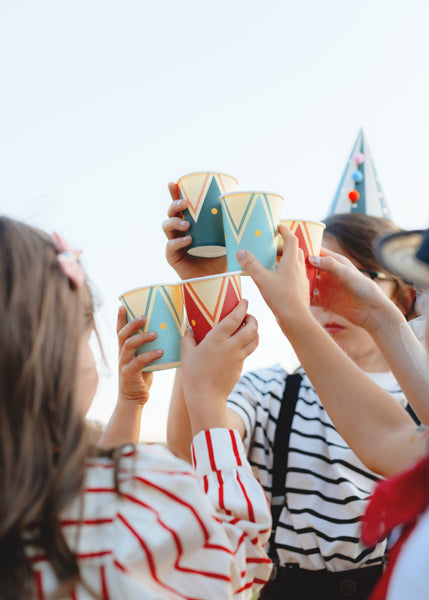 Big Top Circus Paper Cups (1pkt/6pcs)