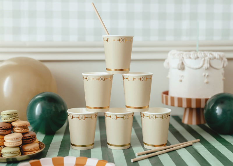 Pony Club Paper Cups (1pkt/1pc) - Party Lane 