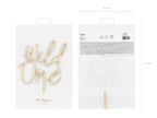 Wild One Wooden Cake Topper (1pcs) - Party Lane