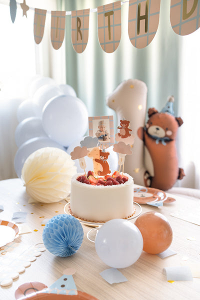 Baby Bear Cake Toppers (1pkt/5pc)
