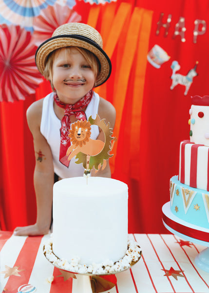 Big Top Circus Lion Cake Topper (1pcs)