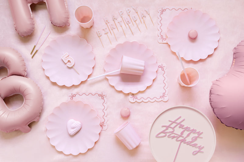 Happy Birthday Acrylic Cake Topper (1pcs) - Party Lane 