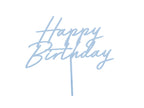 Happy Birthday Acrylic Cake Topper (1pcs) - Party Lane 
