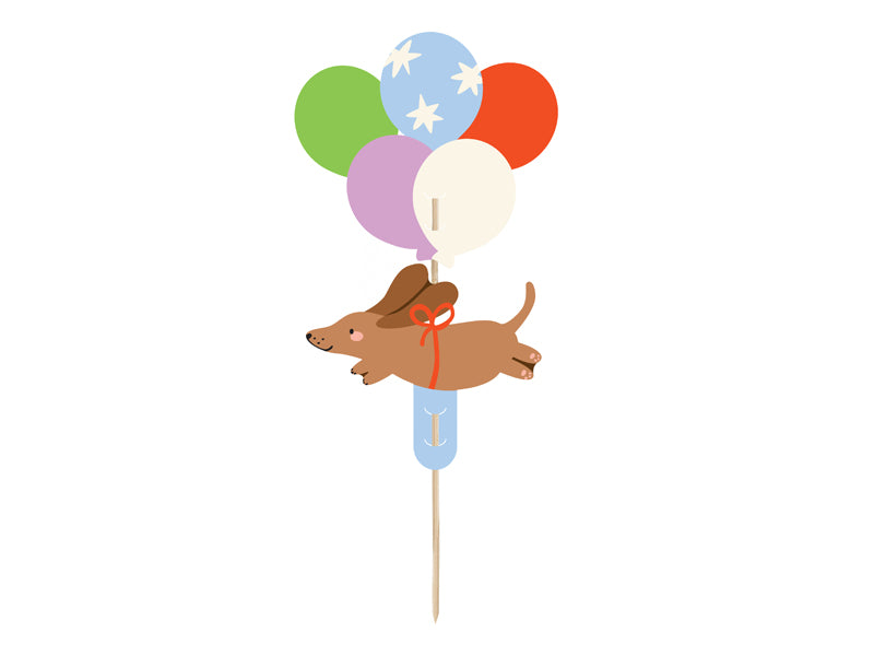 Puppy Pawty Cake Topper (1pcs)