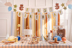 Blue Nude Crepe Streamers (1pkt/3pc) - Party Lane 