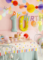 Confetti Paper Tablecloth (1pc) - Party Lane