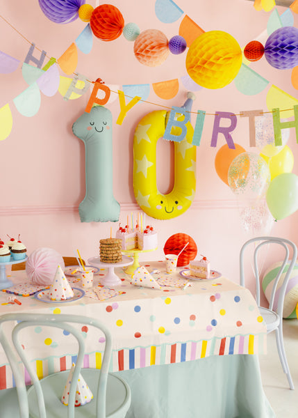 Confetti Paper Tablecloth (1pc) - Party Lane