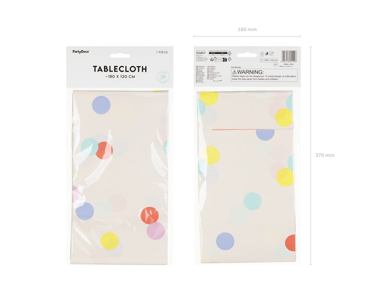 Confetti Paper Tablecloth (1pc) - Party Lane