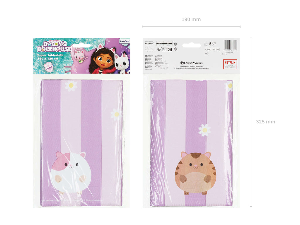 Gabby's Doll House Tablecloth (1pc) - Party Lane 