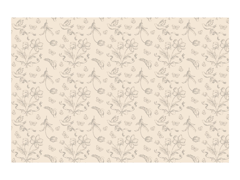 Oh Sweet Baby Floral Tablecloth (1pkt/1pcs) - Party Lane 