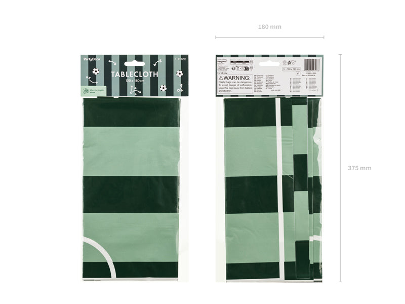 Mini Kicker Football Field Table Cloth (1pkt/1pcs) - Party Lane 