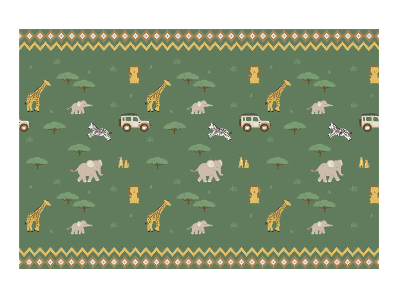 Safari Party Tablecloth (1pc) - Party Lane