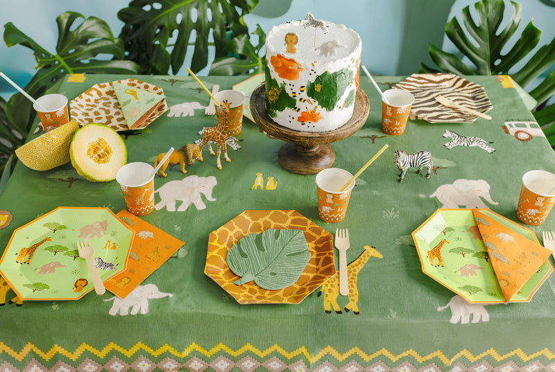 Safari Party Tablecloth (1pc) - Party Lane