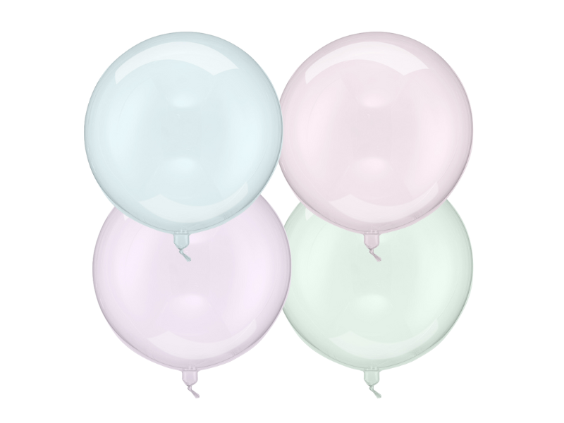 A single spherical balloon, perfect for adding a unique and whimsical touch to any celebration, available in multiple colours